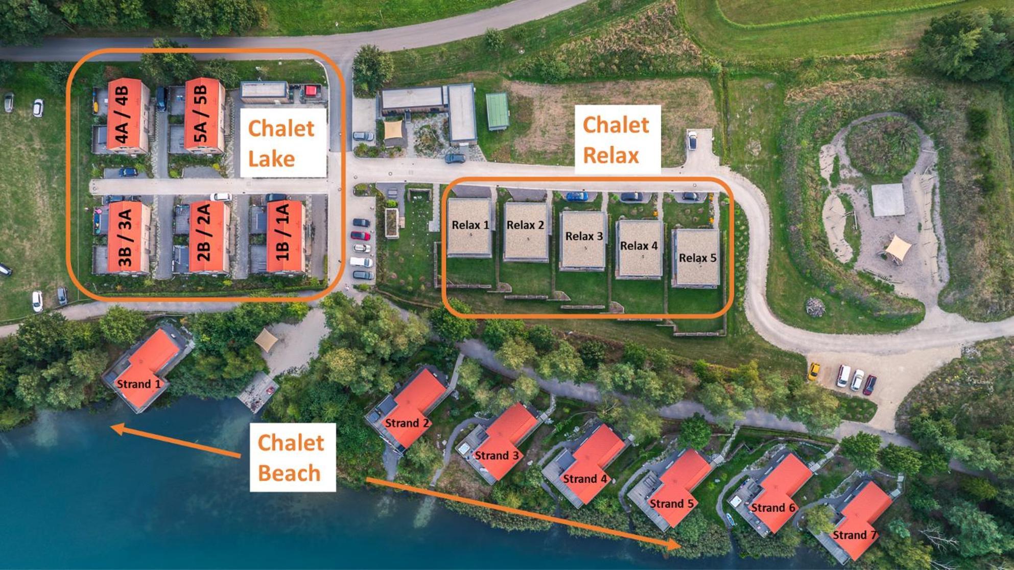 Chalet Resort Seenland Steinberg am See Exterior photo